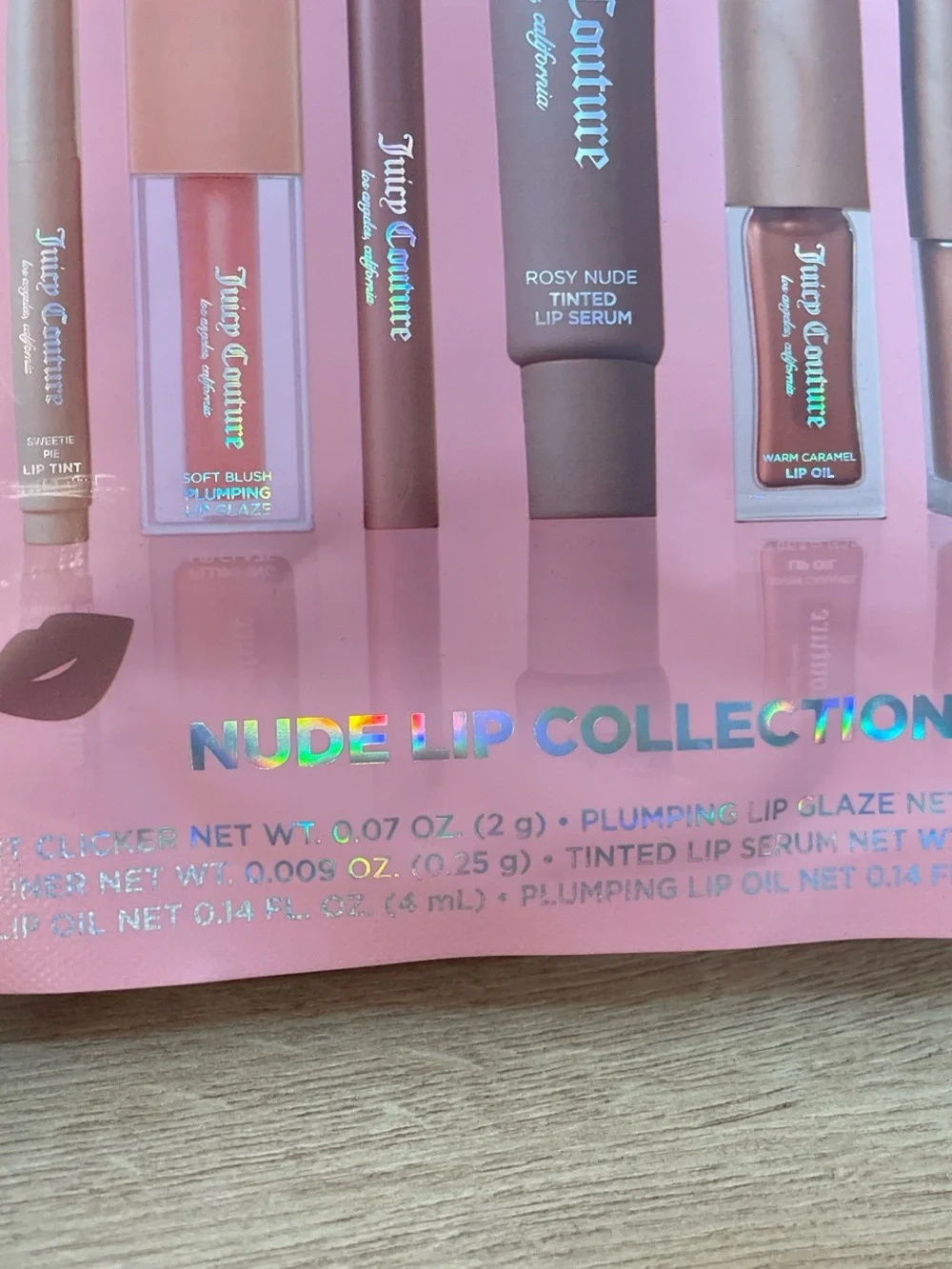 Juicy Couture Nude Lip Collection - Pink and Brown Shades